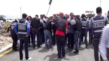 Yüksekova - Erdoğan ve Davutoğlu, Yüksekova'da 'Selahaddin Eyyubi Havalimanı'nı Açtı