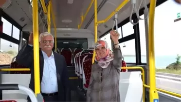 Erciş Belediyesi'nin Aldığı 10 Otobüs Hizmete Girdi