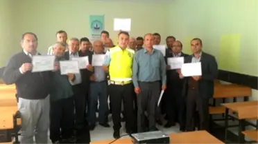 Pazarlar'da Servis Şoförlerine Eğitim