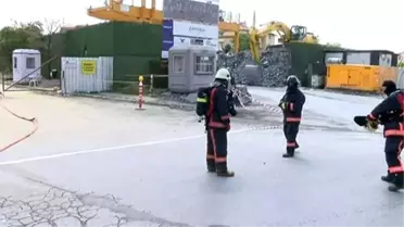 İstanbul'da Metro Hattı İnşaatında Doğalgaz Borusu Patladı