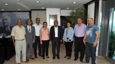 Varto-der'in Yeni Yönetiminden Başkan Arslan'a Ziyaret