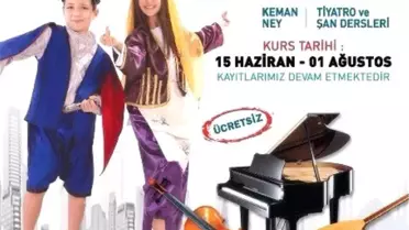 Büyükşehir'in Ücretsiz Kursları 15 Haziran'da
