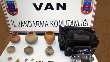 Ağrı'da Jandarmadan Tarihi Eser Operasyonu