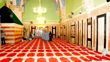 Filistin Halil İbrahim Camii Halıları Tika Tarafından Yenilendi