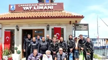 Çanakkaleli Dalgıçlar'dan Dünya Çevre Günü'nde Deniz Temizliği