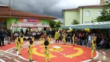Kulu Anaokulu'nda Trafik Eğitim Alanı Açıldı