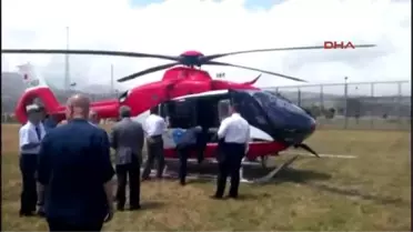 Mersin'de Tartışmalı Helikopterli Seçim Çalışması