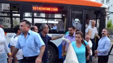 Mersin'de Hdp'lilerin Sevinç Gösterileri