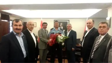 Borsa Yöneticileri'nden Emniyet Müdürü Kolcu'ya Ziyaret