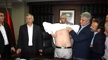 Makamında Darp Edilen Beşikdüzü Belediye Başkanından Açıklama
