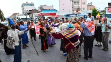Dalaman'da Göç Yürüyüşü Başladı