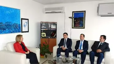 Kosova'da Türk Partisinden Büyükelçi Ozan'a Destek Ziyareti