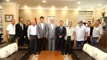 Odunpazarı Belediye Başkanı Kazım Kurt, Bulgaristan Milletvekili ile Biraya Geldi