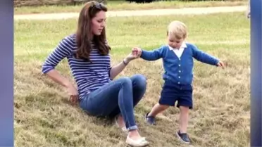 Prince George's Crocs Stole The Show At Dad's Polo Match