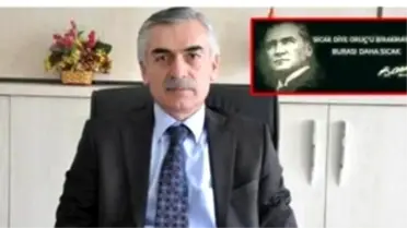 Müdürün Atatürk'lü 'Oruç' Paylaşımı Tepki Çekti, Soruşturma Başlatıldı