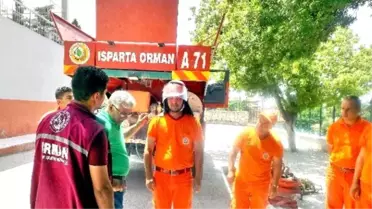 Dinar Orman İşletme Müdürlüğü'nde Yangın Eğitimi ve Tabitkatı Yapıldı