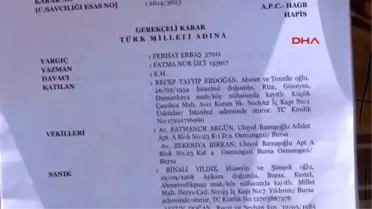 Erdoğan'ın Protesto Etti, Cezaevine Girdi