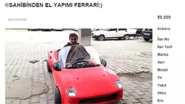 Sahibinden satılık Yerli Ferrari