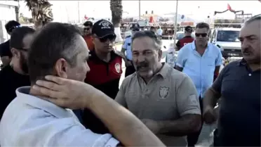 Bodrum'da Suriyeliler, Bir Okulun Bahçesine Yerleştirildi