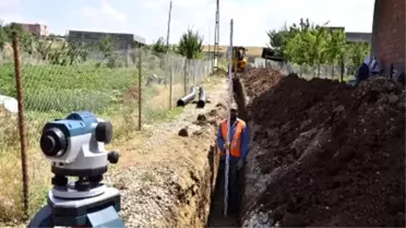 Bismil'de Altyapı Çalışmaları Sürüyor