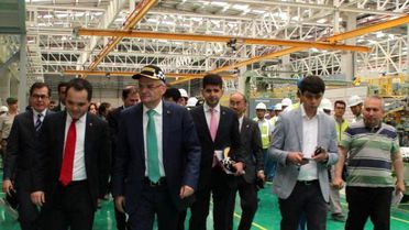Çankırı'da Japon Ortaklı Lastik Fabrikası Seri Üretime Başladı