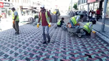 Ankara Büyükşehir'den Beypazarı'na Kaldırım ve Meydan Düzenlemesi