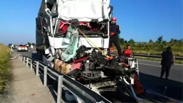 Bolu'da Trafik Kazası: 1 Ölü