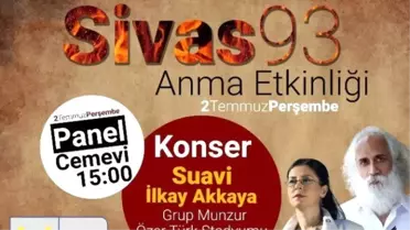 Kuşadası'nda Sivas Olayları Anma Etkinliği