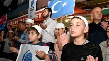 Çin Zulmü Gümüşhane'de Kınandı