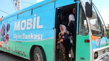 Mobil Giyim Bankası İhtiyaç Sahipleri İçin Yola Çıktı