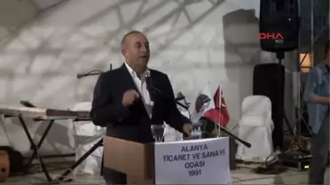 Alanya Bakan Çavuşoğlu İşadamlarıyla İftarda Buluştu