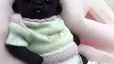 Dünyanın En Siyah Bebeği Sosyal Medyayı Sallıyor!