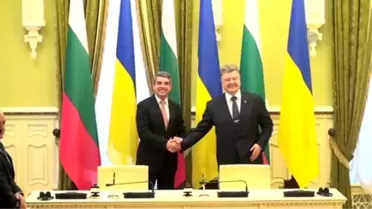 Plevneliev-Poroşenko Ortak Basın Toplantısı