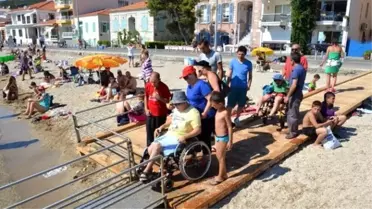 Foça Denizinde Artık Engel Yok