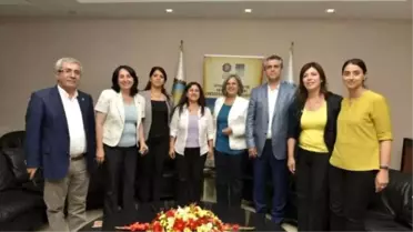 Hdp Milletvekillerinden Diyarbakır Büyükşehir Belediyesi'ne 'Unesco' Ziyareti
