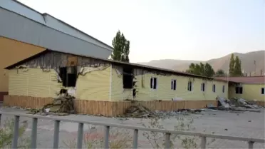 6-7 Ekim Olaylarında Yakılan Lise Binası Onarılacak