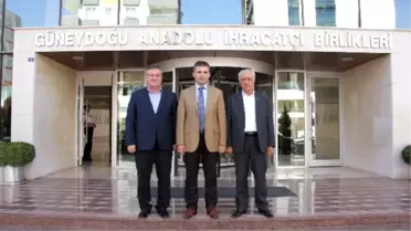 Kaymakam Selami Aydın İhracatçılara Veda Etti