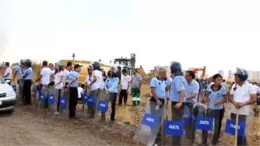 Diyarbakır'da Park İstemeyen Köylüler İşçilere Saldırdı: 2 Yaralı