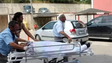 Yolda Yürüyen Vatandaşın Kafasına Elektrik Direği Düştü