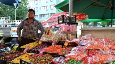 Bayram Şekeri Tezgahlardaki Yerini Aldı