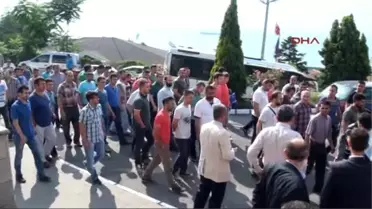 Zonguldak Maden İşçilerinden ?bayram Yevmiyesi? Eylemi