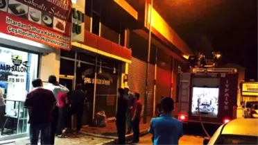 Van'da İş Yeri Yangını