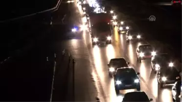 Motosikletli Ambulanslar Bayram Mesaisinde