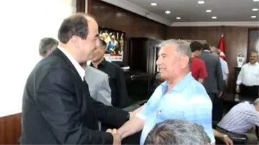 Gülüç Belediyesi'ndeki Bayramlaşmaya Yoğun İlgi