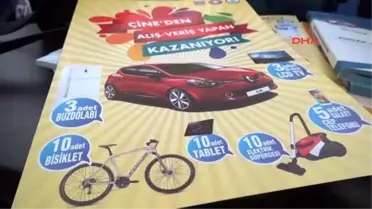 Aydın Çine Esnafından Avm'lere Karşı Hediye Kampanyası
