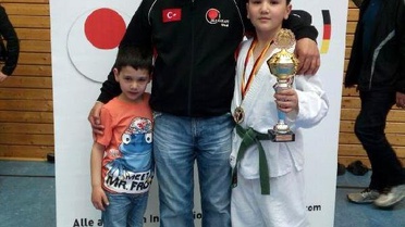 Türk Sporcu Burak Can Yavuz, Almanya Yıldızlar Karate Şampiyonu Oldu