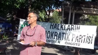 Ortaca'da 'Suruç' Protestosu