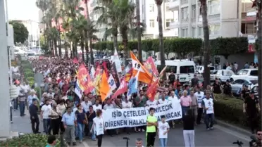 Suruç'taki Bombalı Saldırı Protesto Edildi