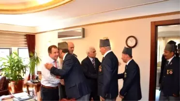 Muharip Gaziler Derneği'nden Vali Alimoğlu'na Ziyaret