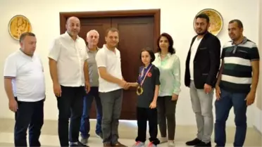 Avrupa Şampiyonu Zeynep Taşkın Çtso'yu Ziyaret Etti
